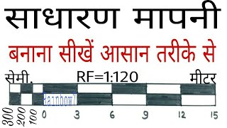 सरल मापनी  साधारण मापनी  Simple Scale SimpleScale PlainScale [upl. by Uhayile304]