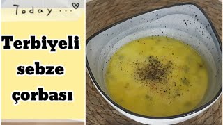 En lezzetli terbiyeli sebze çorbası tarifi [upl. by Analahs]