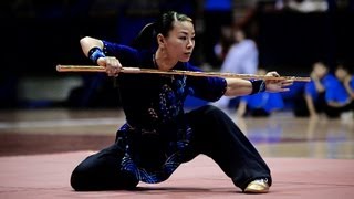 Wushu World Champion Jade Xu  Gold Performance [upl. by Enelrak]