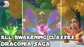 Draconia Saga All Awakening Classes Gameplay MMORPG Mobile on AndroidiOS [upl. by Enicul157]