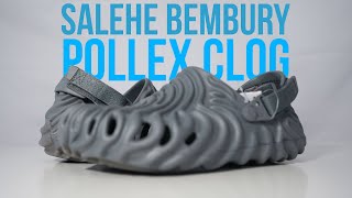 SALEHE BEMBURY POLLEX CLOG x CROCS  Unboxing amp review [upl. by Ganiats]