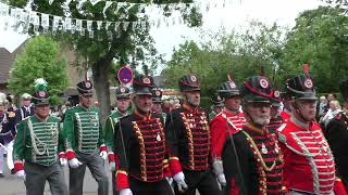 Brauchtum amp Tradition NRW  528 Schützenfest Bedburg Königshoven 2024 [upl. by Nahtnahoj]