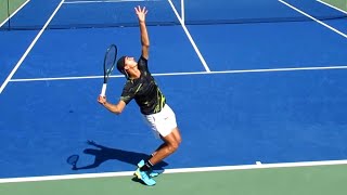 Lorenzo Sonego Great Serve Slow Motion  ATP Serve Technique [upl. by Fusco]