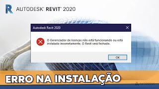 Como corrigir o erro do Gerenciador de Licenças no Revit License Manager [upl. by Ramas780]