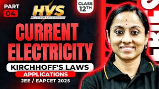 Current Electricity In తెలుగు 🔥 Kirchhoffs Law  Class 11 Physics  JEE EAPCET 2025 [upl. by Enilhtak891]