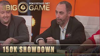 The Big Game S1 ♠️ W4 E4 ♠️ Barry Greenstein vs Chau Giang 150K pot ♠️ PokerStars [upl. by Etnoled]