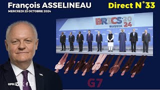 François Asselineau répond à vos questions en direct n°33 [upl. by Knobloch]