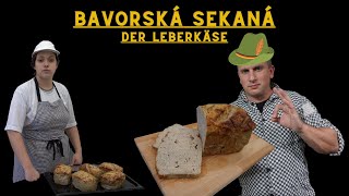 Bavorská sekaná  Sekaná v housce z Globusu  Bayerische Leberkäse  Německý recept  Mistr Málek [upl. by Adnawak556]