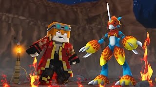 Minecraft  FLAMEDRAMON  Digimon World 42 ‹ MayconLorenz › [upl. by Linc612]