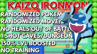 MORE KAIZO HARDEST NUZLOCKE EVER FireRed NATDEX KAIZO IRONMON 1129 ATTEMPTS [upl. by Seleta]