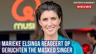 Marieke Elsinga ontkracht geruchten The Masked Singer [upl. by Nolitta]