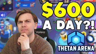 HOW MUCH CAN YOU EARN IN THETAN ARENA [upl. by Dominick]