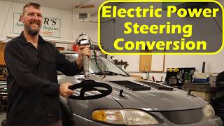 Electric Power Steering Conversion with Prius Column [upl. by Yenalem]