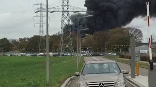 Video Brand op Chemelot meer beelden  9 nov 2015 [upl. by Nicola330]