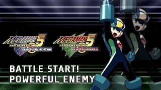 MMBN5 Battle Start amp Powerful Enemy VirusBoss Battle Music Remix Medley [upl. by Laoj]