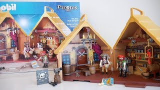 Playmobil Pirates 9112 Take Along Pirate Stronghold Unboxing [upl. by Noxas]