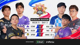 🔴REBROADCAST  MPL PH S13  ENGLISHWeek 5 Day 3 [upl. by Silvanus]