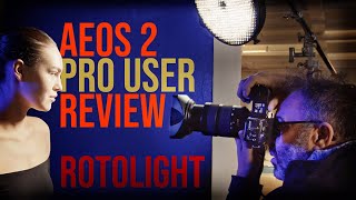 Rotolight Aeos 2  Pro User unboxing and test [upl. by Adneral514]