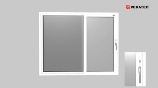 VERATEC PVC WINDOWS EasySliding [upl. by Siloa]