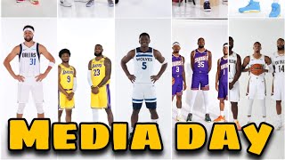 NBA MEDIA DAY  MUKHANG NAGKAKA INITAN SA LOOB NG STUDIO [upl. by Orecul285]