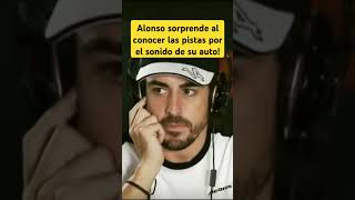 Fernando Alonso conoce el circuito solo por el sonido de su auto f1 f1shorts [upl. by Popper758]