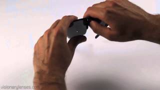 Oakley Half Jacket 20 Lens Installation Video  Visionary Lenses [upl. by Zeke269]