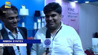 Exhibitor Interview – Yarn Expo 2021  Nimish Syntex  Abhay Bhartiya [upl. by Pfeifer]