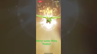 Lucky Shiny Tropius Banana Leaf Regional Pokemon [upl. by Neelram]