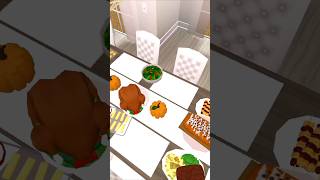 Happy Thanksgiving 🦃 roblox bloxburg shorts viral thanksgiving [upl. by Beth]