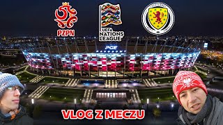 Polska  Szkocja  Liga Narodów  VLOG [upl. by Dubois473]