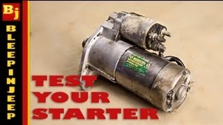 My Car Wont Turn Over  How To Test The Starter  NSS  Ignition Switch [upl. by Nadnerb905]