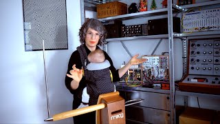 Theremin as a synth controller  Therminal C aka Coralie Ehinger s setup amp tricks [upl. by Ainex]