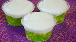 How to Make Thai Sweet Tapioca Pudding ตะโก้สาคู Kanom Thai [upl. by Tomlinson]