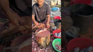 Amazing Fish Cutting Experts youtubeshorts viralvideo fishcuttingskills [upl. by Ecyaj]