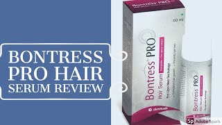 Glenmarks bontress pro hair serum review [upl. by Dias]