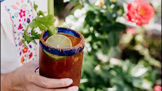 Easy Spicy Michelada Mexican Beer Cocktail [upl. by Wolram915]