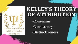 Kelleys theory of attribution [upl. by Betteann]