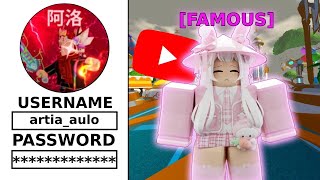 Roblox 床戰 我偷偷「駭入」一位YouTuber的帳號？（ I secretly hacked a famous YouTubers accound [upl. by Siulesoj136]