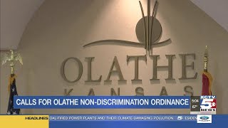 LGBTQ community calls for nondiscrimination ordinance in Olathe [upl. by Nye]