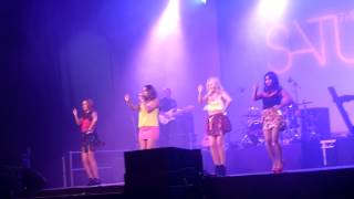 The Saturdays  Gentleman  Glow Bluewater 10th August 2013 [upl. by Pollyanna]