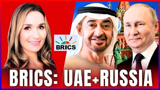 🚨 BRICS News  TRIPLE Growth in UAE Russia Trade as Focus Shifts Towards quotStrategicquot Partnership [upl. by Ynnad]