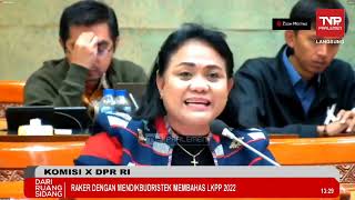 Anita Jacoba Gah Mendikbudristek paparannya selalu melebihi target tp kenyataan beda terutama NTT [upl. by Pudendas]