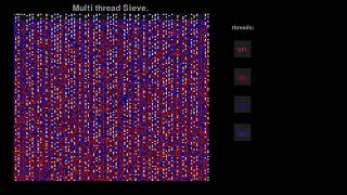 Multithread Sieve [upl. by Ymar]