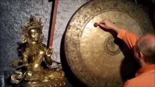 Gong bath for yoga meditation  gong names Chinuri [upl. by Kaden]