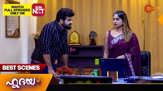 Hridhayam  Best Scenes  15 March 2024  Surya TV Serial [upl. by Alekehs]