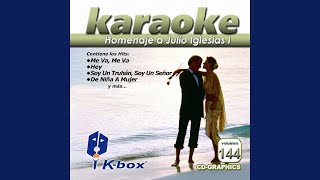 Me Olvidé De Vivir Karaoke Version [upl. by Yeargain]