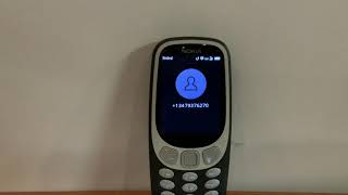 Nokia 3310 3G Incoming Call 1 [upl. by Nolyat]