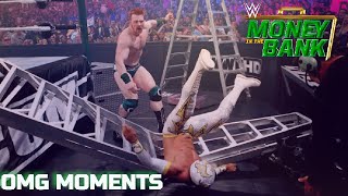 WWE Money in the Bank OMG Moments [upl. by Warthman384]