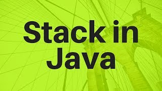 10 Stack Implementation using Java Part 1  Push Pop Peek Methods [upl. by Ahsinroc]