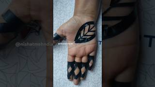 Cello tape trick mehndi designviralshorts mehndi ytshorts shortsfeed mehndi trending short [upl. by Lexine859]